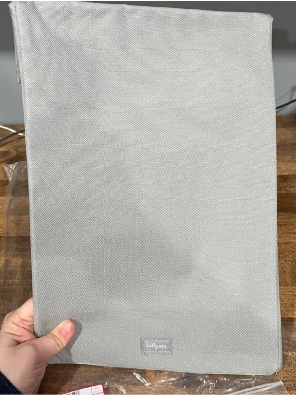 Thirty-One Gray Rectangle Organizer Lid